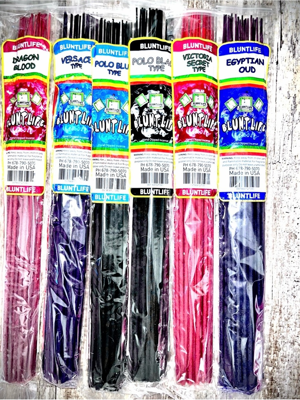 60 incense Sticks
x6 packs of BluntLife Incense
10 sticks per pk
60 sticks total - Picture 8 of 10